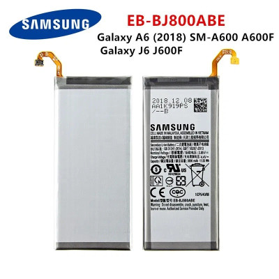 Батерии Батерии за Samsung Оригинална батерия EB-BJ800ABE за Samsung Galaxy A6 2018 A600F / Samsung Galaxy J6 2018 J600F 